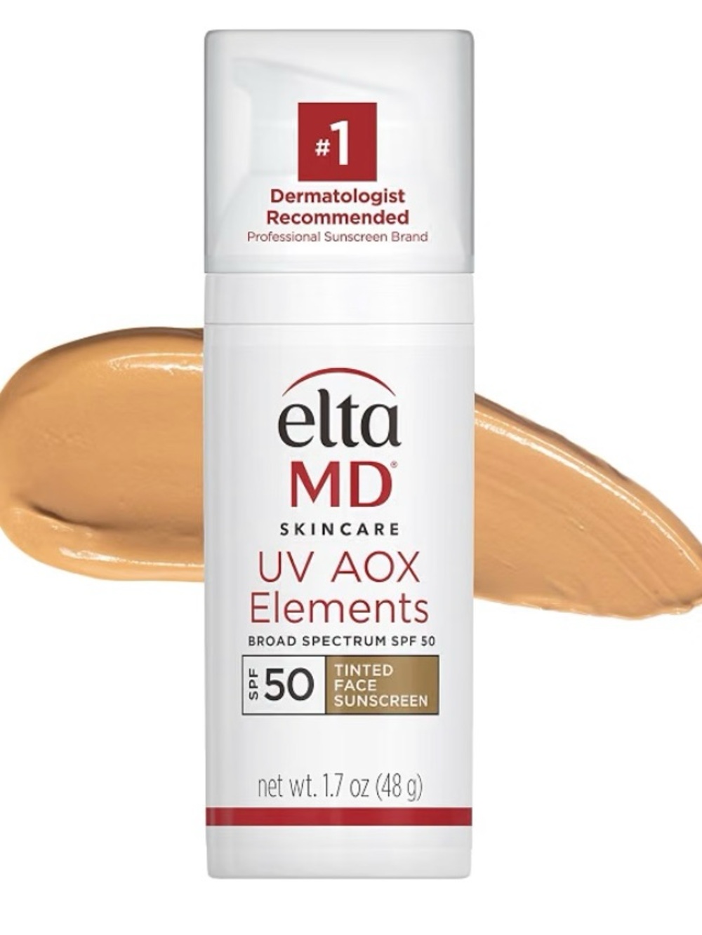 EltaMD UV AOX Elements Tinted Face Sunscreen SPF 50